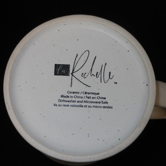 Large Coffee Mug. La Rochelle "enjoy the little things" - Picture 5 of 5